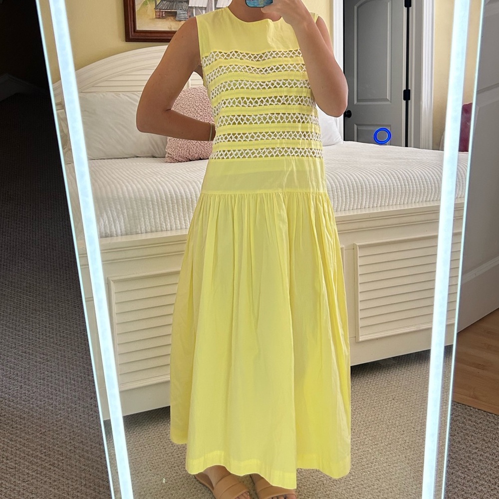 MII AUX CYCLADES YELLOW DRESS